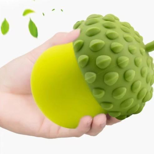 Durable Silicone Food Dispensing & Teething Toy for Puppies and Dogs