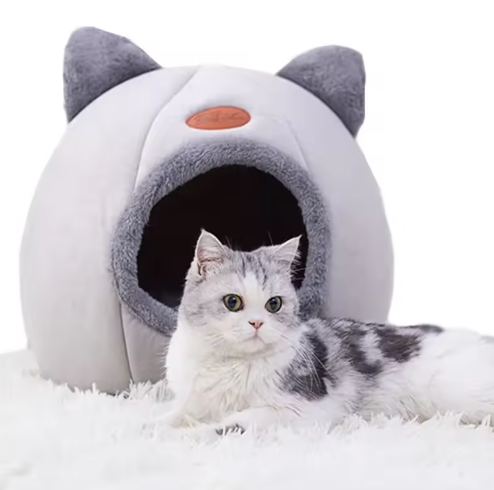 Non-Slip Pet Bed – Odor-Free, Moisture-Proof, Durable House for Cats & Small Dogs