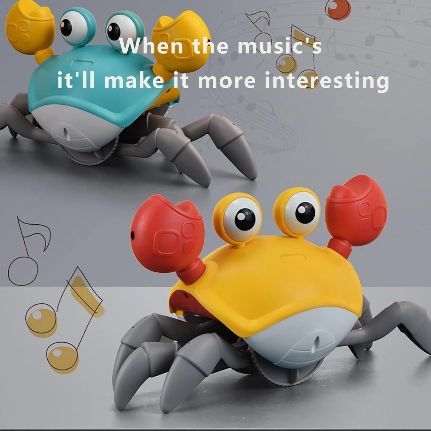 Pet Toy – Dancing Crab with Music & Motion for Dogs and Cats