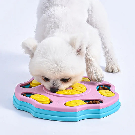 Puzzle Feeder – Slow Eating & IQ Training Game for Dogs and Cats