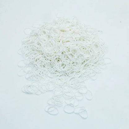 100pcs Colorful Elastic Pet Hair Accessories