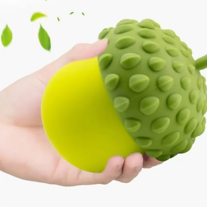 Durable Silicone Food Dispensing & Teething Toy for Puppies and Dogs