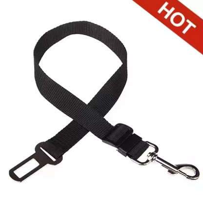 Adjustable Pet Car Seat Belt – Vehicle Safety Harness Clip