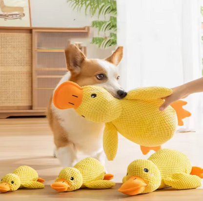 Stomping Duck Plush Toy – Bite-Resistant, Teeth-Cleaning Toy