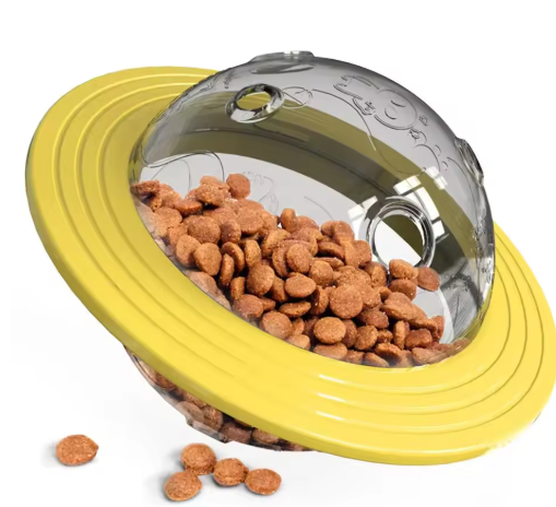 IQ Saucer Toy – Flying Disc Slow Feeder & Treat Puzzle