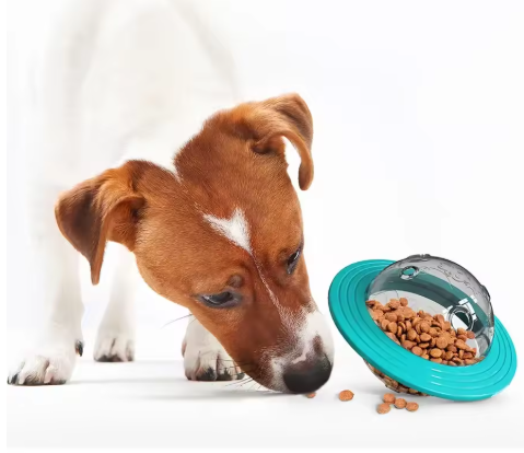 IQ Saucer Toy – Flying Disc Slow Feeder & Treat Puzzle