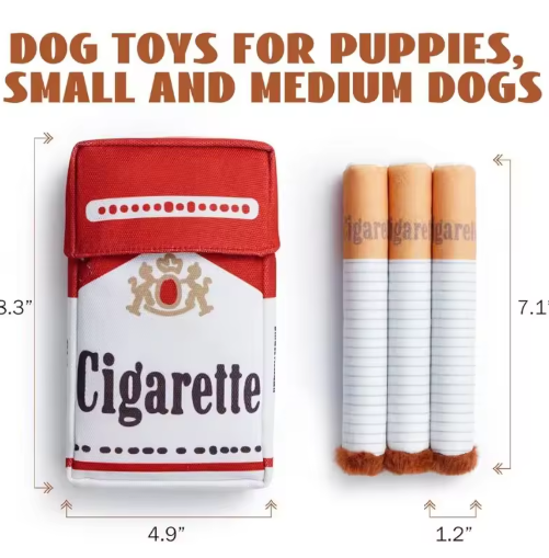 Funny Plush Dog Toy – Interactive Chew