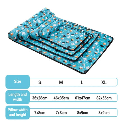 Washable Soft Pet Bed Mat for Dogs & Cats