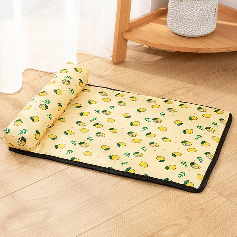 Washable Soft Pet Bed Mat for Dogs & Cats