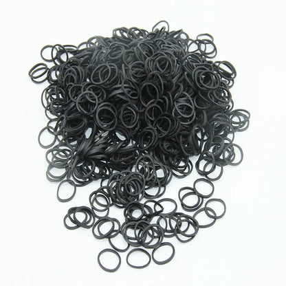 100pcs Colorful Elastic Pet Hair Accessories
